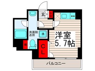 ライジングプレイス西新井の物件間取画像